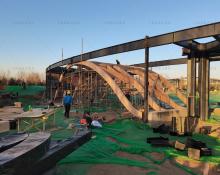 千樹承建河北園博園木結(jié)構(gòu)建筑在建中，敬請期待成品！